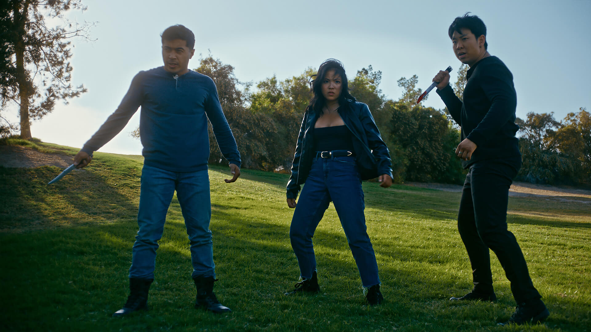 Ashley Kim, Sean Rhee, Steven Ebora, Scene 6, Violet Vendetta - Short Film Review - Indie Shorts Mag