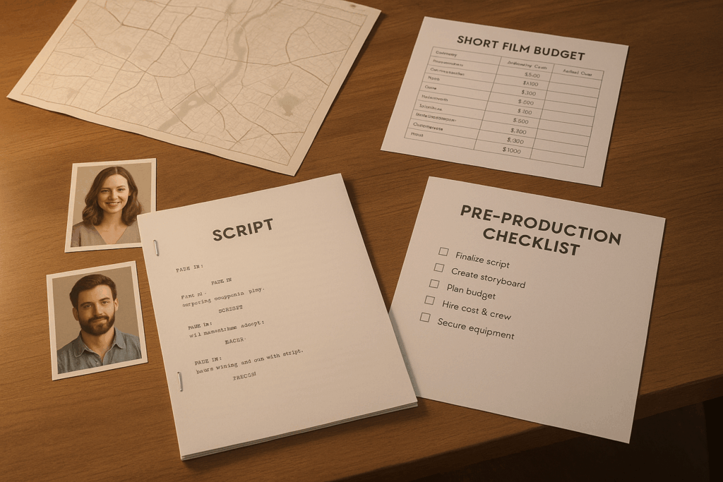 The Ultimate Pre-Production Checklist: How to Save Your Short Film Before You Even Call “Action”
