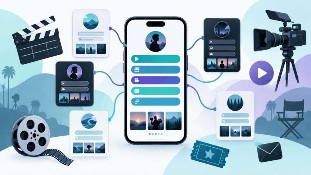 Free Ad-Free Linktree Alternatives for Filmmakers - Indie Shorts Mag