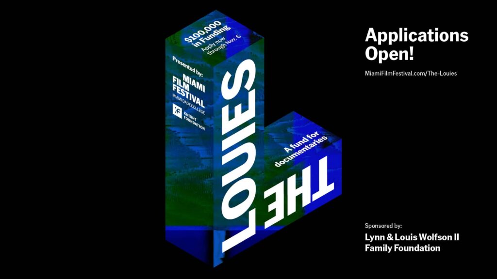 Miami Film Festival Opens $100,000 Louies Documentary Fund With Three Short Film Grants - Indie Shorts Mag Short Film Grant News - Indie Shorts Mag