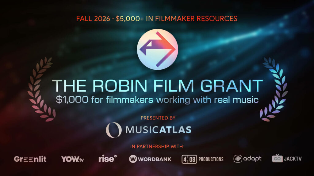MusicAtlas Opens Fall 2026 Robin Film Grant With $5,000+ in Filmmaker Support - Short Film Grant News - Indie Shorts Mag
